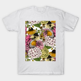 Robins in the garden 5 T-Shirt